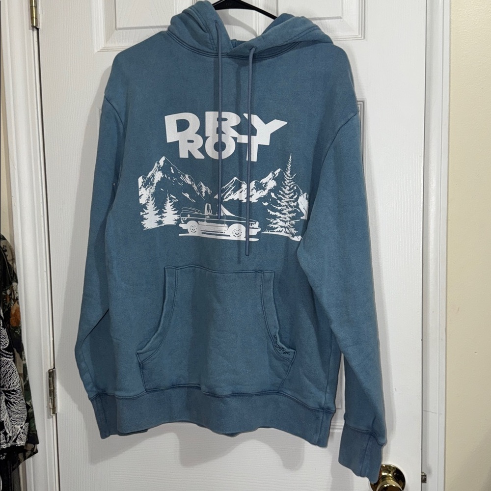 Dry Rot Gray/Blue Hoodie